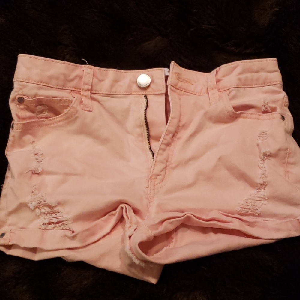 Pink shorts